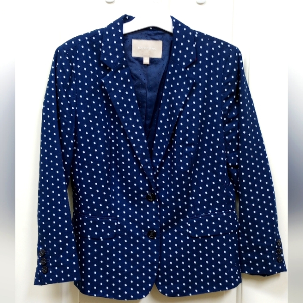 Women's polka dot blazer